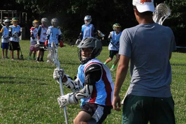 A one-on-one training session